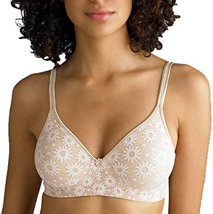 Warner's Women's Blissful Benefits Daisy Wire Free Back Close Bra